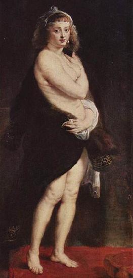 Peter Paul Rubens Portrait of Helene Fourment oil painting image